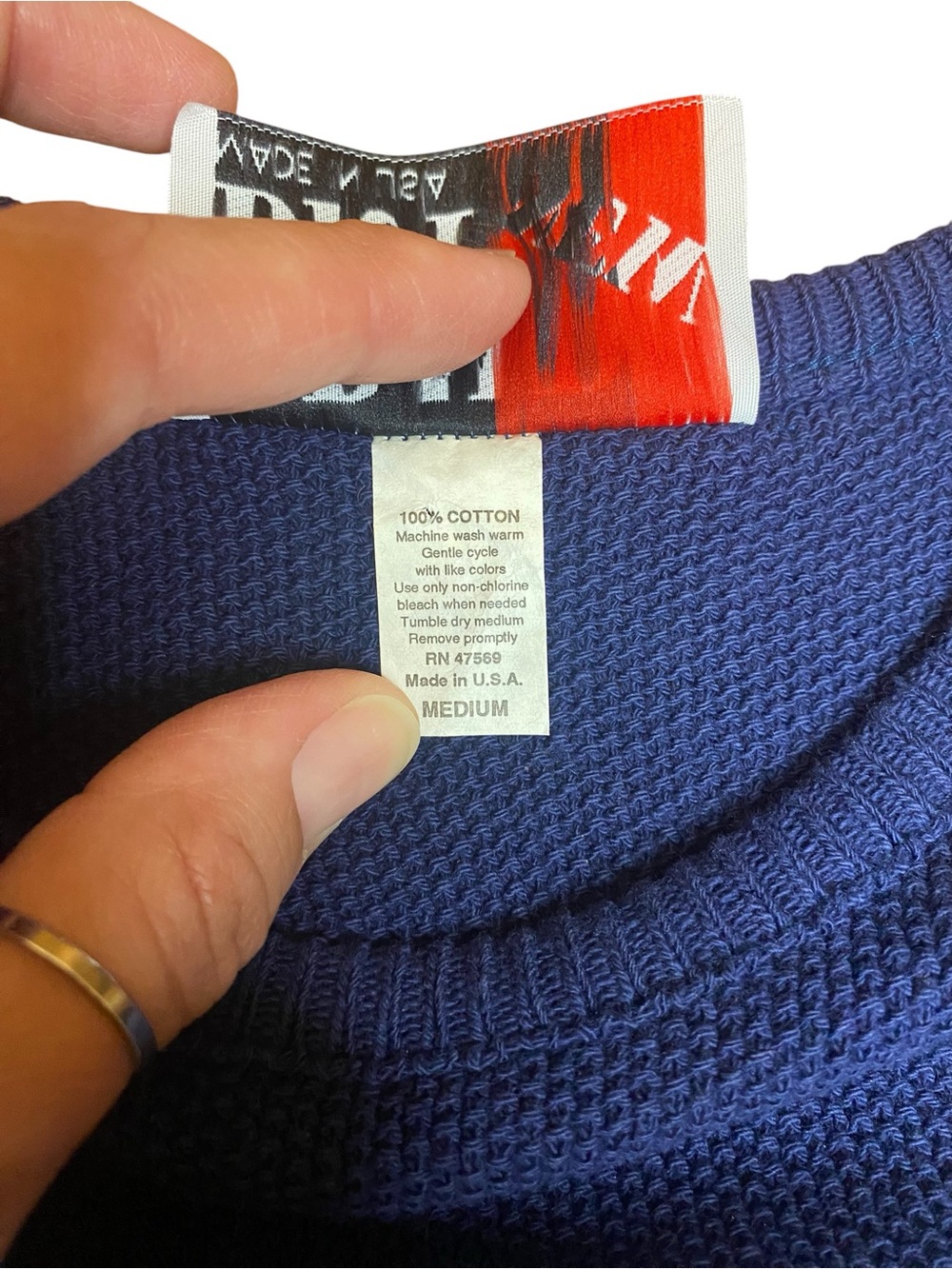 Vintage Brand New Cotton Tank Women’s M Preppy Y2K Cropped Summer City Coastal - Picture 5 of 5